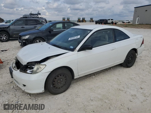 2004 Honda Civic LX with VIN 1HGEM22564L064614, listed as a Copart auction lot 83205744 with 274,448 mi miles and Salvage Title. Bid and sale history available at carsss.com. Image 1.