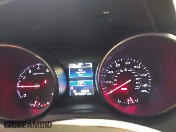 2015 Subaru Outback 2.5i with VIN 4S4BSAACXF3295161, listed as a IAAI auction lot 42020512 with 79,937 mi miles and . Bid and sale history available at DreamBid. Image 7.