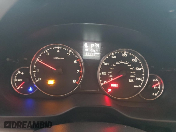 2014 Subaru Outback Premium with VIN 4S4BRBCC7E3271669, listed as a Copart auction lot 55240285 with 182,939 mi miles and Salvage Title. Bid and sale history available at DreamBid. Image 9.