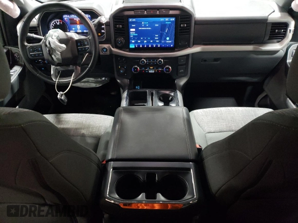 2023 Ford F-150 XL with VIN 1FTEW1EP5PFB04068, listed as a Copart auction lot 57957125 with 40,809 mi miles and Salvage title. Bid and sale history available at DreamBid. Image 8.