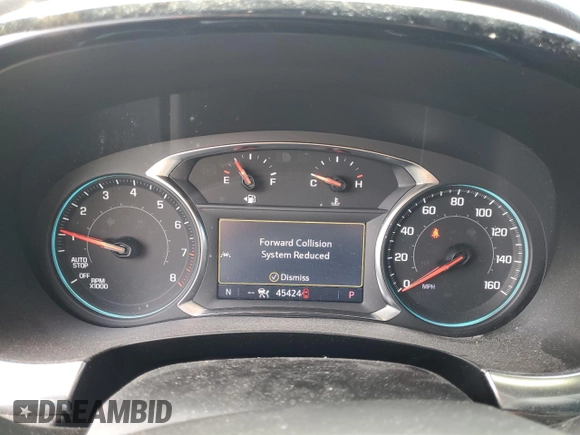 2022 Chevrolet Traverse LT z VIN 1GNEVHKW7NJ156164, wystawiony jako Copart lot #50160045 z przebiegiem 45 424 mil mil oraz Szkoda całkowita • Salvage title. Historia ofert i sprzedaży dostępna na DreamBid. Obrazek 9.