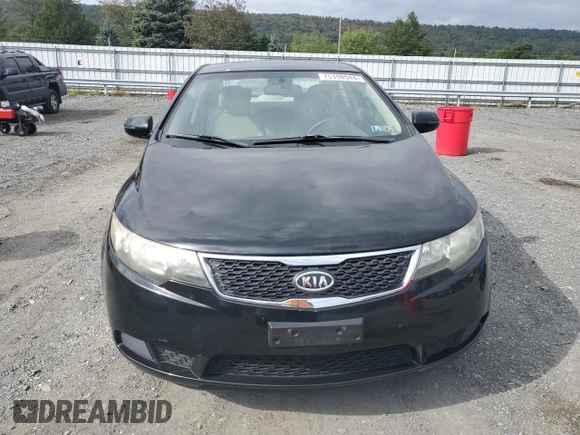 2013 Kia Forte EX with VIN KNAFU4A25D5704903, listed as a Copart auction lot 75198944 with 130,479 mi miles and Salvage Title. Bid and sale history available at carsss.com. Image 5.