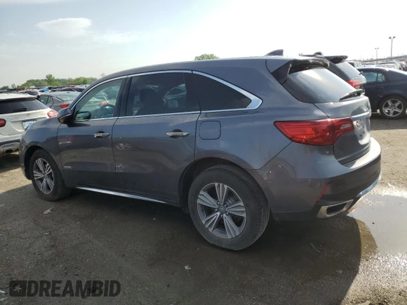 2020 Acura MDX with VIN 5J8YD4H30LL047577, listed as a Copart auction lot 56914475 with 51,933 mi miles and Salvage title. Bid and sale history available at DreamBid. Image 2.