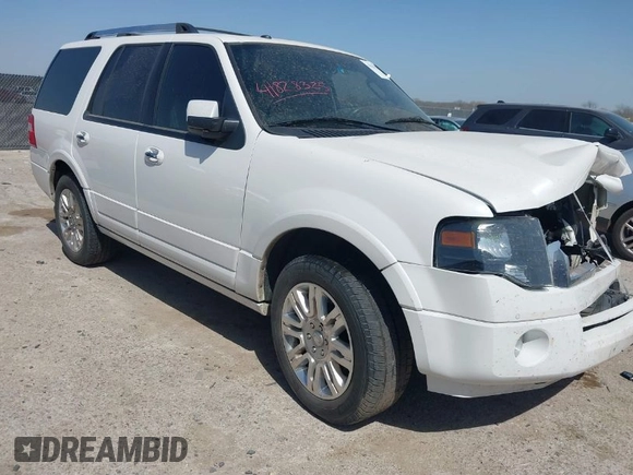 2014 Ford Expedition Limited with VIN 1FMJU1K50EEF00592, listed as a IAAI auction lot 41828325 with 184,030 mi miles and . Bid and sale history available at DreamBid. Image 1.