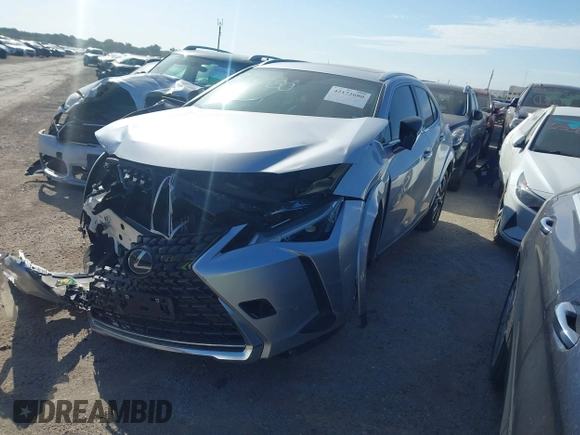 2024 Lexus UX 250h Premium z VIN JTHP6JBH7R2193351, wystawiony jako IAAI lot #42172680 z przebiegiem 10 072 mil mil oraz . Historia ofert i sprzedaży dostępna na DreamBid. Obrazek 2.