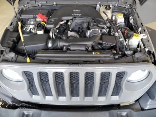 2020 Jeep Wrangler Unlimited Black and Tan with VIN 1C4HJXDG9LW331418, listed as a Copart auction lot 56414765 with 125,339 mi miles and Salvage title. Bid and sale history available at DreamBid. Image 12.