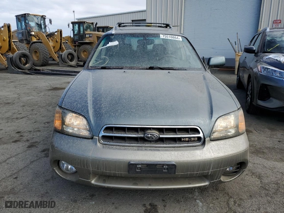 2002 Subaru Legacy Wagon Outback H6 L.L. Bean Edition with VIN 4S3BH806927634910, listed as a Copart auction lot 75510864 with 214,402 mi miles and Clean Title. Bid and sale history available at carsss.com. Image 5.