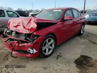 2013 BMW 3 Series 320i xDrive with VIN WBA3C3C57DF979366, listed as a Copart auction lot 52031525 with Not provided miles and Salvage title. Bid and sale history available at DreamBid. Image 11.