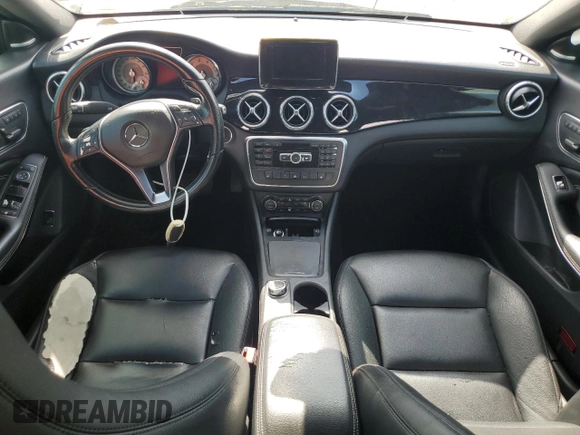 2014 Mercedes-Benz CLA 250 with VIN WDDSJ4EB4EN105826, listed as a Copart auction lot 56993945 with 123,317 mi miles and Salvage title. Bid and sale history available at DreamBid. Image 8.