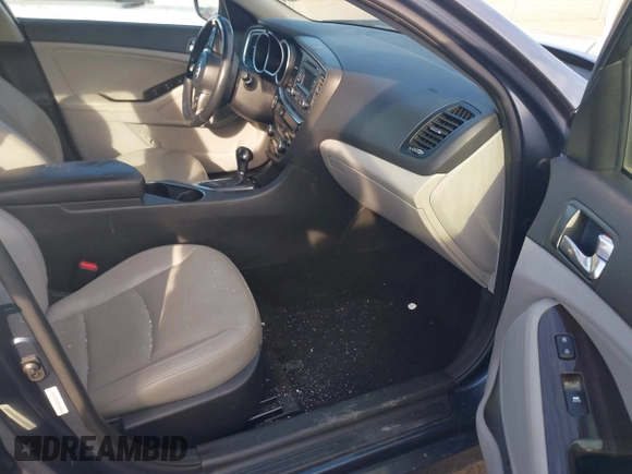 2015 Kia Optima EX with VIN 5XXGN4A75FG370371, listed as a IAAI auction lot 41803400 with 87,138 mi miles. Bid and sale history available at carsss.com. Image 5.