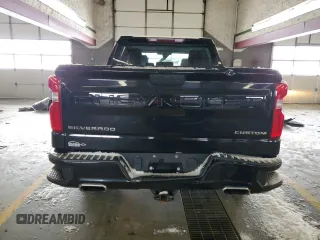 2020 Chevrolet Silverado 1500 Custom Trail Boss with VIN 1GCPYCEFXLZ206321, listed as a Copart auction lot 41848515 with 122,117 mi miles and Salvage Title. Bid and sale history available at DreamBid. Image 6.