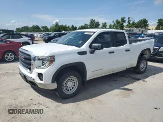 2021 GMC Sierra 1500 z VIN 1GTR8AEF4MZ262155, wystawiony jako Copart lot #61462365 z przebiegiem 44 326 mil mil oraz Czysty tytuł • Clean title. Historia ofert i sprzedaży dostępna na DreamBid. Obrazek 1.