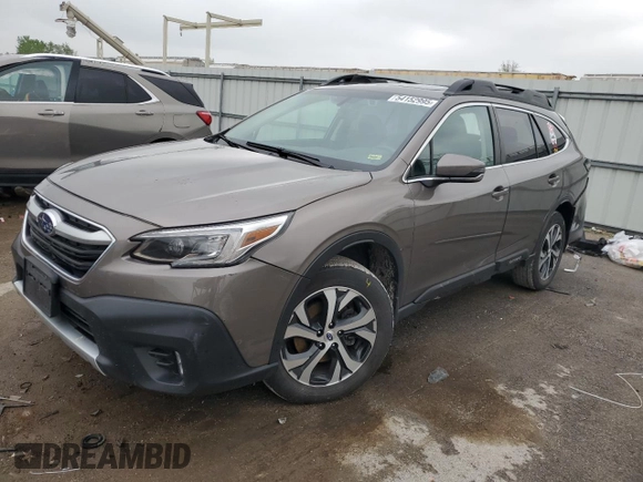 2022 Subaru Outback Limited with VIN 4S4BTANCXN3200958, listed as a Copart auction lot 54152995 with 40,536 mi miles and Salvage title. Bid and sale history available at DreamBid. Image 1.