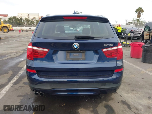 2016 BMW X3 sDrive28i with VIN 5UXWZ7C56G0M83583, listed as a IAAI auction lot 41517534 with 89,611 mi miles and . Bid and sale history available at DreamBid. Image 16.