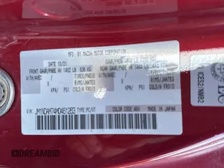 2021 Mazda MX-5 Miata Grand Touring z VIN JM1NDAM74M0461263, wystawiony jako Copart lot #81410634 z przebiegiem 44 551 mil mil oraz Szkoda całkowita • Salvage title. Historia ofert i sprzedaży dostępna na DreamBid. Obrazek 10.