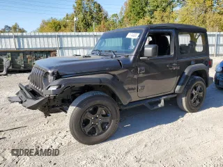 2022 Jeep Wrangler Sport with VIN 1C4HJXAG1NW227710, listed as a Copart auction lot 71744683 with 17,740 mi miles and . Bid and sale history available at DreamBid. Image 1.