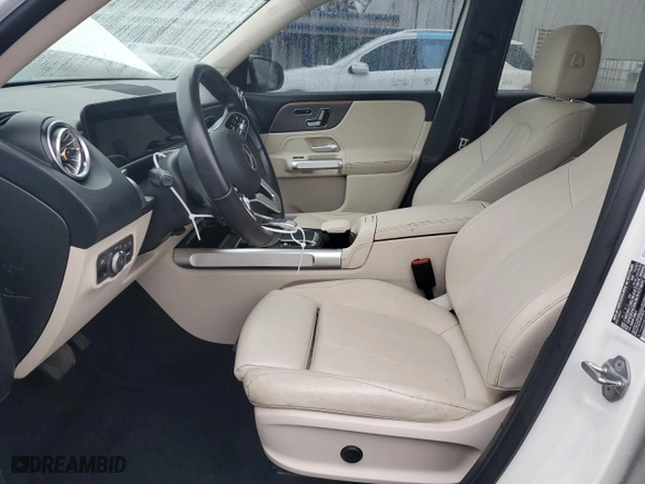 2022 Mercedes-Benz GLB with VIN W1N4M4HBXNW178966, listed as a Copart auction lot 74827484 with 0 mi miles and Salvage Title. Bid and sale history available at carsss.com. Image 7.