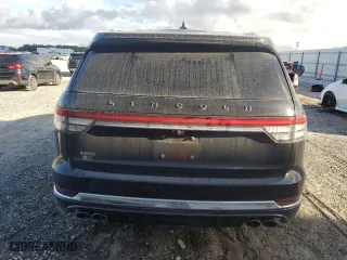 2021 Lincoln Aviator Black Label with VIN 5LM5J9XC3MGL13394, listed as a Copart auction lot 74262844 with 51,855 mi miles and Salvage Title. Bid and sale history available at carsss.com. Image 6.