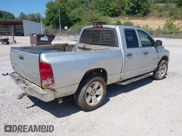 2004 Dodge 1500 SLT with VIN 1D7HU18N14S725944, listed as a IAAI auction lot 40163214 with 238,936 mi miles and . Bid and sale history available at carsss.com. Image 4.
