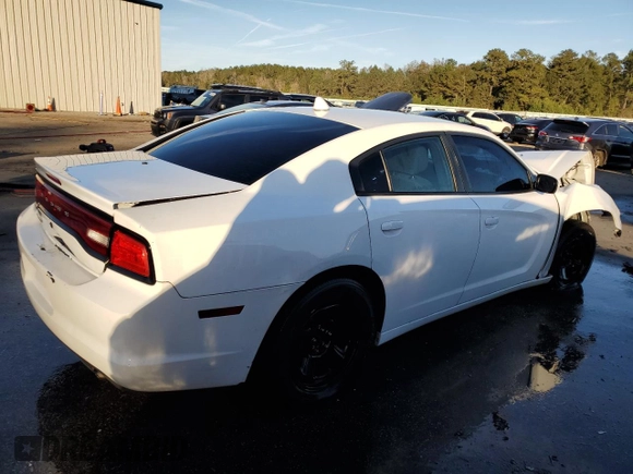 2014 Dodge Charger Police with VIN 2C3CDXAG0EH358597, listed as a Copart auction lot 79943644 with 137,821 mi miles and Salvage Title. Bid and sale history available at DreamBid. Image 3.