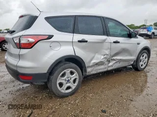 2017 Ford Escape S with VIN 1FMCU0F71HUD44345, listed as a Copart auction lot 60644215 with 115,300 mi miles and Salvage title. Bid and sale history available at DreamBid. Image 3.