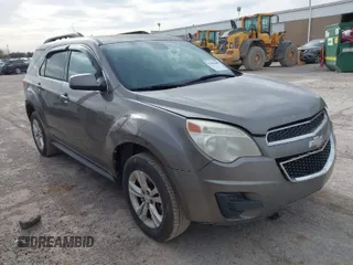 2012 Chevrolet Equinox LT w/1LT with VIN 2GNALDEK4C6166957, listed as a IAAI auction lot 41816469 with 166,232 mi miles. Bid and sale history available at carsss.com. Image 1.