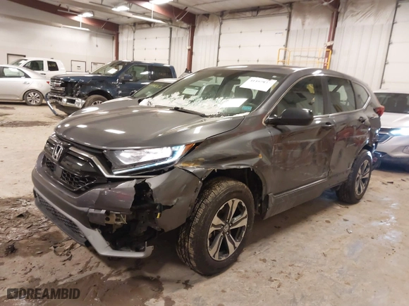 2021 Honda CR-V LX with VIN 2HKRW2H21MH652609, listed as a IAAI auction lot 41497873 with 51,120 mi miles. Bid and sale history available at carsss.com. Image 17.