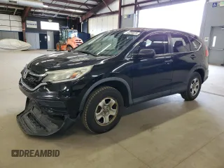 2015 Honda CR-V LX with VIN 5J6RM4H32FL125990, listed as a Copart auction lot 54256675 with 165,067 mi miles and Salvage Title. Bid and sale history available at DreamBid. Image 1.