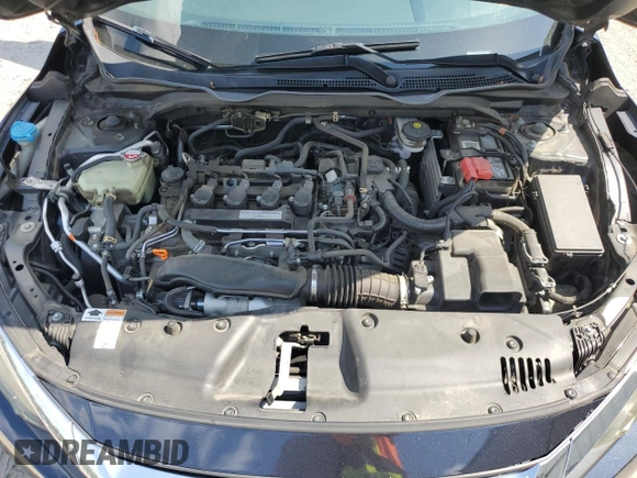 2016 Honda Civic EX-L with VIN 19XFC1F78GE044325, listed as a Copart auction lot 57814905 with 142,040 mi miles and Salvage title. Bid and sale history available at DreamBid. Image 11.