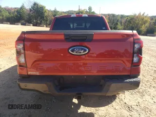 2024 Ford Ranger XLT with VIN 1FTER4HH3RLE11143, listed as a Copart auction lot 77126474 with 11,486 mi miles and Salvage Title. Bid and sale history available at carsss.com. Image 6.