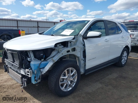 2023 Chevrolet Equinox LT with VIN 3GNAXTEG1PS203321, listed as a IAAI auction lot 41917441 with 60,022 mi miles. Bid and sale history available at carsss.com. Image 18.