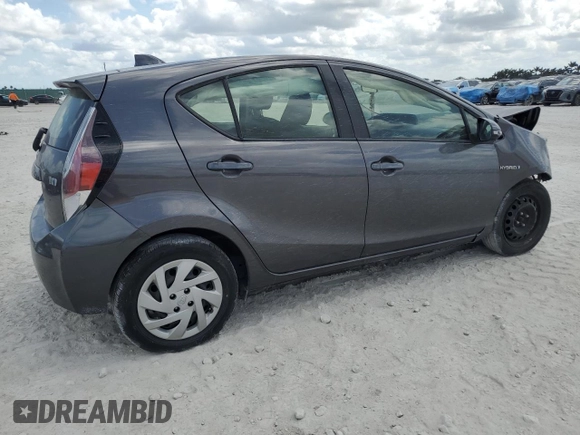 2015 Toyota Prius One with VIN JTDKDTB36F1100354, listed as a Copart auction lot 53372475 with 90,415 mi miles and Non Repairable. Bid and sale history available at carsss.com. Image 3.