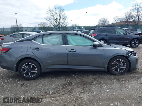 2024 Nissan Sentra SV with VIN 3N1AB8CV1RY285382, listed as a IAAI auction lot 41738171 with 3,090 mi miles and . Bid and sale history available at DreamBid. Image 13.