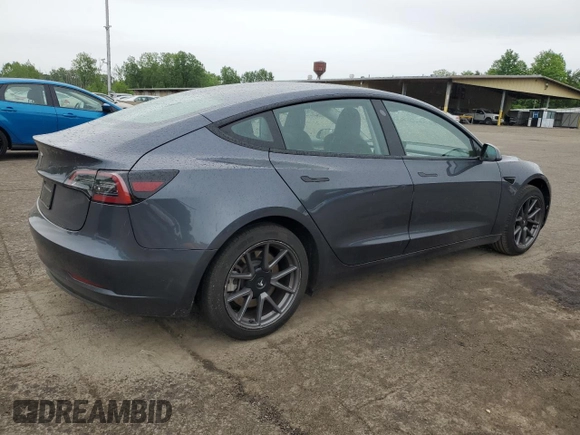 2023 Tesla Model 3 z VIN 5YJ3E1EA4PF627477, wystawiony jako Copart lot #58573825 z przebiegiem 19 018 mil mil oraz Szkoda całkowita • Salvage title. Historia ofert i sprzedaży dostępna na DreamBid. Obrazek 3.