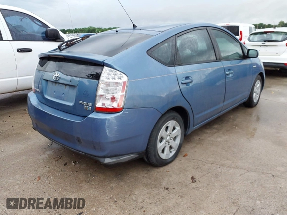 2007 Toyota Prius with VIN JTDKB20U777629371, listed as a IAAI auction lot 42160240 with 171,984 mi miles. Bid and sale history available at carsss.com. Image 4.