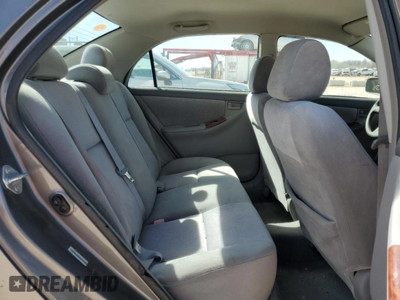 2006 Toyota Corolla CE z VIN 1NXBR32E56Z748376, wystawiony jako Copart lot #50368885 z przebiegiem 99 535 mil mil oraz Szkoda całkowita • Salvage title. Historia ofert i sprzedaży dostępna na DreamBid. Obrazek 10.