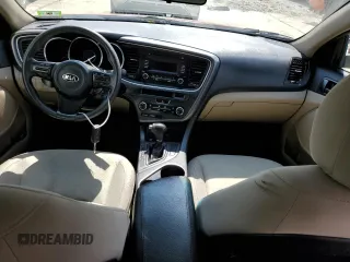 2014 Kia Optima LX with VIN 5XXGM4A75EG266643, listed as a Copart auction lot 52517575 with 109,282 mi miles and Salvage Title. Bid and sale history available at carsss.com. Image 8.