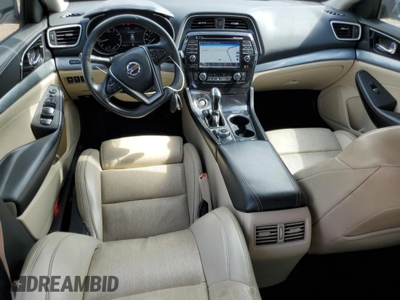 2016 Nissan Maxima SV with VIN 1N4AA6AP0GC423305, listed as a Copart auction lot 45848895 with 216,549 mi miles and Salvage Title. Bid and sale history available at DreamBid. Image 8.