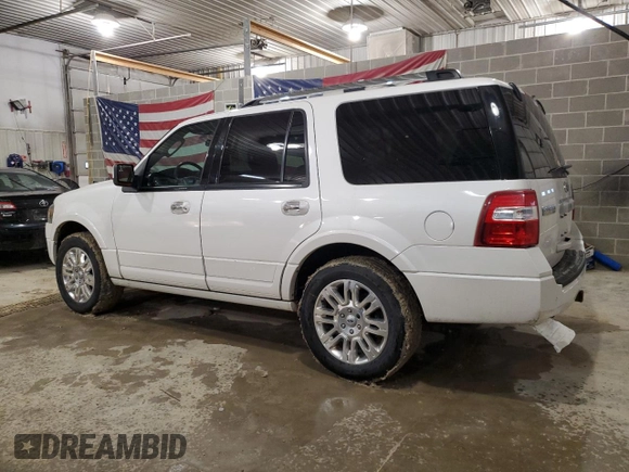 2014 Ford Expedition Limited с VIN 1FMJU2A56EEF28923, выставлен на аукционе Copart как лот 44313695 с пробегом 203 840 миль миль и Списание • Salvage title. История ставок и продаж доступна на DreamBid. Изображение 2.