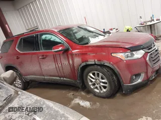 2021 Chevrolet Traverse LT Cloth with VIN 1GNEVGKW8MJ124350, listed as a IAAI auction lot 41456704 with 121,336 mi miles. Bid and sale history available at carsss.com. Image 13.