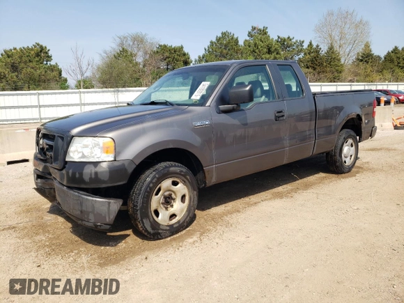 2007 Ford F-150 STX with VIN 1FTRX12W37FB04662, listed as a Copart auction lot 54192815 with 123,863 mi miles and Salvage title. Bid and sale history available at DreamBid. Image 1.