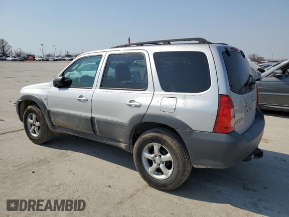 2006 Mazda Tribute i with VIN 4F2YZ02Z26KM31859, listed as a Copart auction lot 48413025 with 152,663 mi miles and Salvage Title. Bid and sale history available at carsss.com. Image 2.