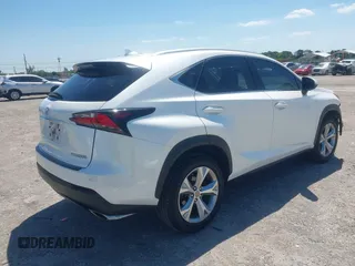 2017 Lexus NX with VIN JTJYARBZ0H2054508, listed as a IAAI auction lot 42036923 with 84,098 mi miles. Bid and sale history available at carsss.com. Image 4.