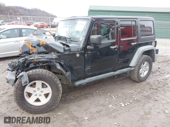 2011 Jeep Wrangler Unlimited Sport with VIN 1J4BA3H17BL552319, listed as a IAAI auction lot 41747031 with 120,751 mi miles. Bid and sale history available at carsss.com. Image 18.