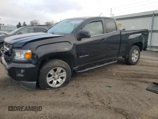 2015 GMC Canyon 4WD SLE with VIN 1GTH6BE38F1141143, listed as a Copart auction lot 48991365 with 54,470 mi miles and Salvage title. Bid and sale history available at DreamBid. Image 1.