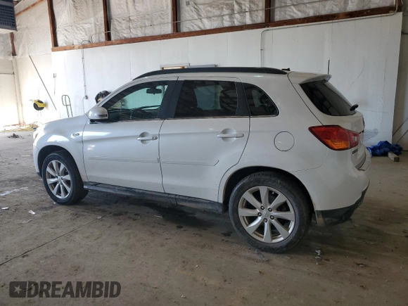 2015 Mitsubishi Outlander Sport 2.4 GT with VIN 4A4AP4AW6FE040761, listed as a Copart auction lot 46614195 with 139,448 mi miles and Clean Title. Bid and sale history available at carsss.com. Image 2.