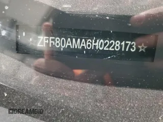 2017 Ferrari 488 z VIN ZFF80AMA6H0228173, wystawiony jako Copart lot #77401204 z przebiegiem 16 556 mil mil oraz Tytuł czysty. Historia ofert i sprzedaży dostępna na DreamBid. Obrazek 12.