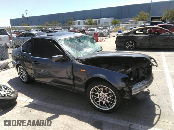 2002 BMW 3 Series 330i with VIN WBAEV534X2KM21568, listed as a IAAI auction lot 36422024 with Not Provided miles and . Bid and sale history available at DreamBid. Image 1.