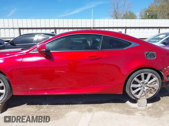 2016 Lexus RC 300 F Sport with VIN JTHSM5BCXG5001041, listed as a IAAI auction lot 41800718 with 86,523 mi miles and . Bid and sale history available at DreamBid. Image 15.