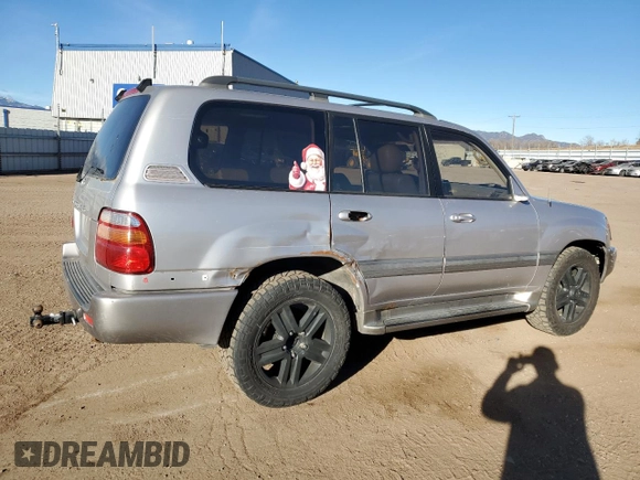 2000 Toyota Land Cruiser with VIN JT3HT05J1Y0119994, listed as a Copart auction lot 87452724 with 337,681 mi miles and Clean Title. Bid and sale history available at carsss.com. Image 3.